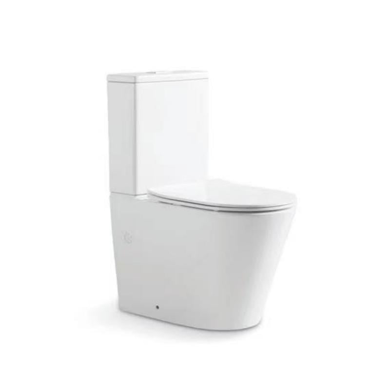 Унітаз підлоговий Qtap QT16222182TW Swan Ultra Quiet з сидінням Soft-close 640x360x835 мм White (SD00053263)