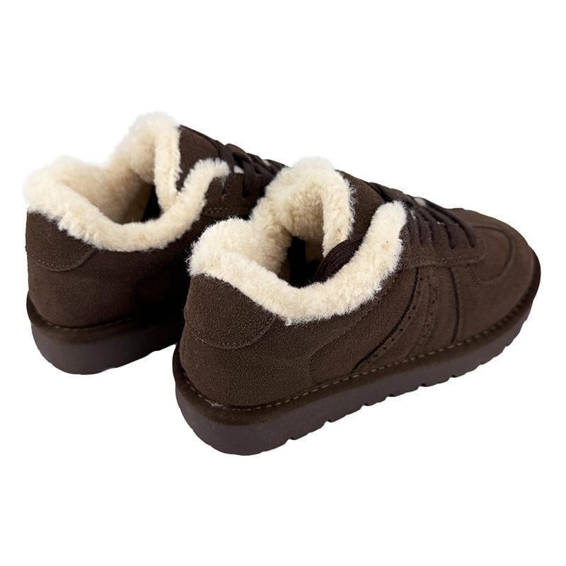 Кеди жіночі замшеві зимові 5073-24 p. 39 24,5-25 см Темно-коричневий - фото 4 Кеди жіночі замшеві зимові 5073-24 p. 39 24,5-25 см Темно-коричневий - фото 4