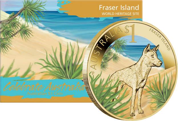 Коллекционная монета Австралия 1 доллар 2012 Встречайте Австралию - Остров Фрейзер UNC (KM#1822) Коллекционная монета Австралия 1 доллар 2012 Встречайте Австралию - Остров Фрейзер UNC (KM#1822)