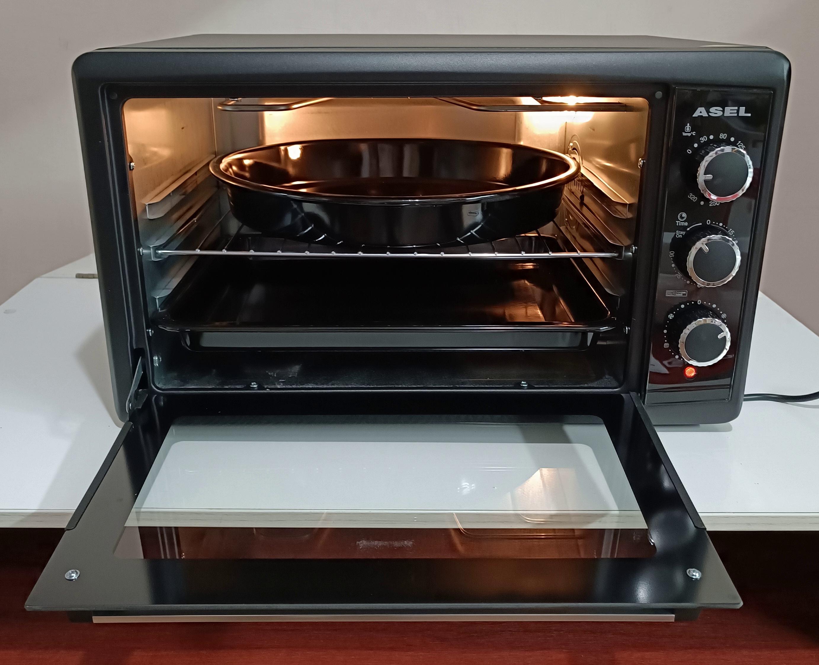 Печь электрическая Asel AF50-33 конвекция/подсветка/таймер 90 мин. 50 л - фото 2