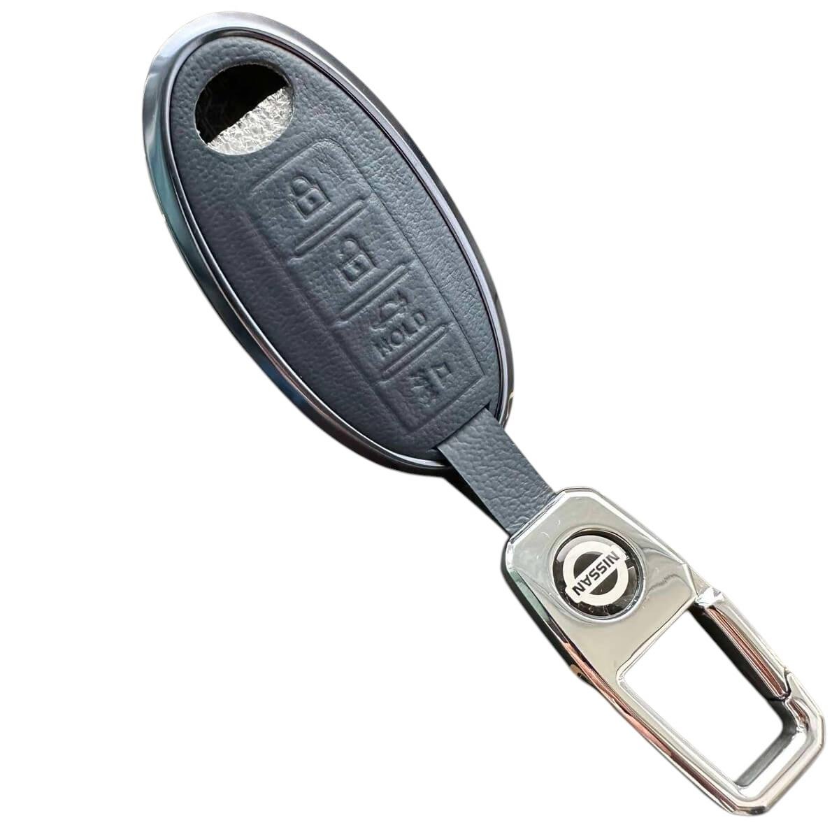 Чохол алюмінієвий для ключа Nissan (ns4albl)