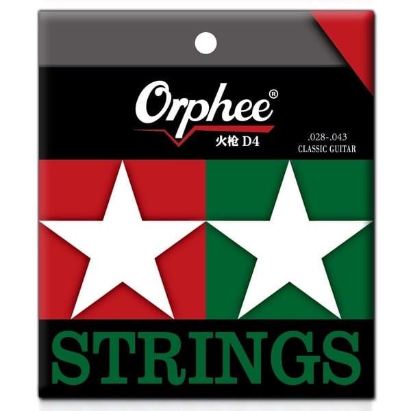 Струны для гитары Orphee D4 Carbon Normal Tension