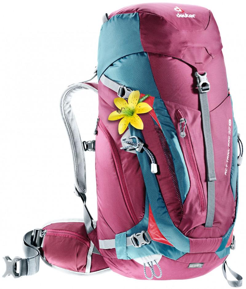 Рюкзак Deuter ACT Trail Pro 32 SL Blackberry-Arctic (1052-3441015 5309) Рюкзак Deuter ACT Trail Pro 32 SL Blackberry-Arctic (1052-3441015 5309)