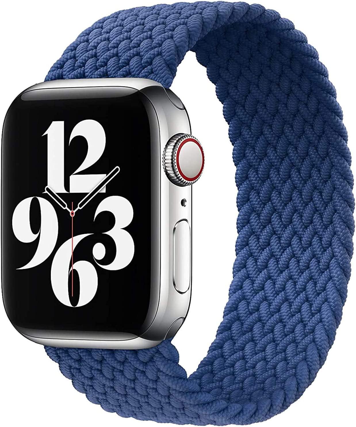 Ремінець для спортивного годинника Armorstandart Nylon Band для Apple Watch All Series 38/40 мм Blue - фото 2