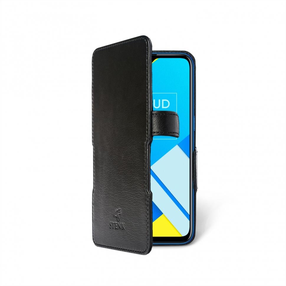 Чехол книжка Stenk Prime для Realme C2 Черный (66365)