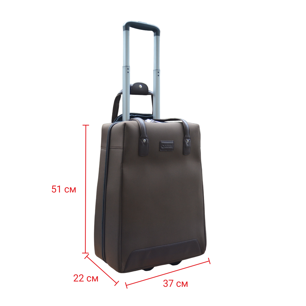 Чемодан текстильный Derby 092402-L 2 колеса 20'' с бьюти-кейсом 092402-S (2450794993) - фото 4 Чемодан текстильный Derby 092402-L 2 колеса 20'' с бьюти-кейсом 092402-S (2450794993) - фото 4