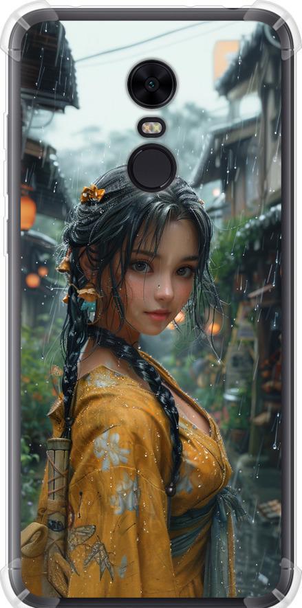Чехол на Xiaomi Redmi 5 Plus Anime-girl (6133sp-1347-42517)