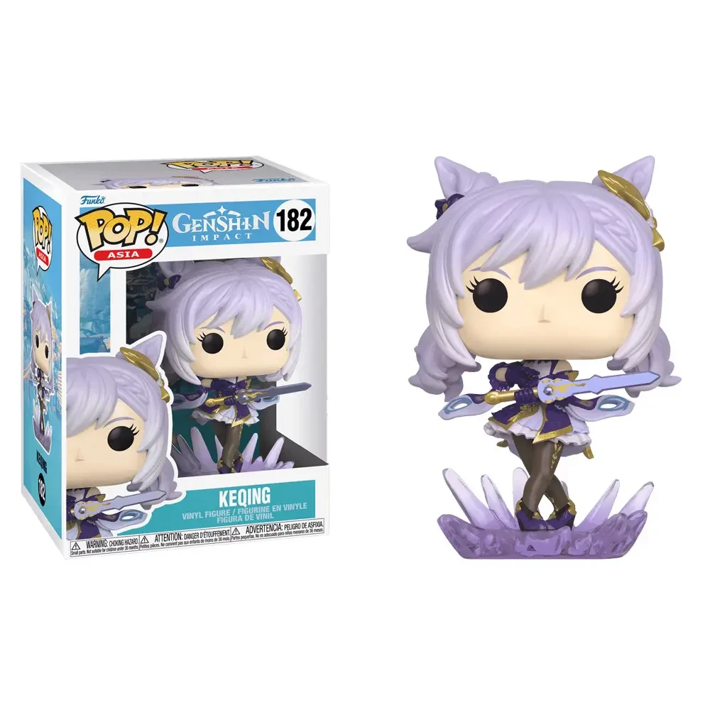 Дитяча ігрова фігурка Funko Pop Genshin Impact Keqing 10 см (GI K 182)