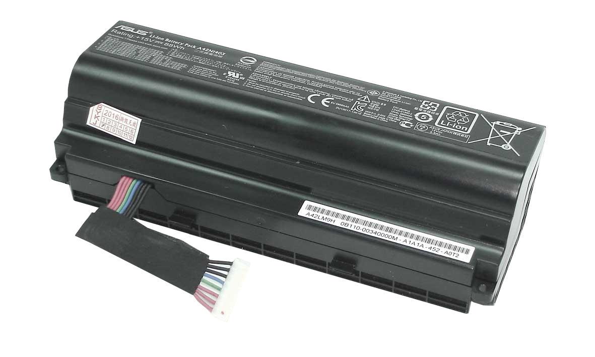 Аккумулятор для ноутбука Asus A42N1403 ROG G751 15 V 5800 mAh Black