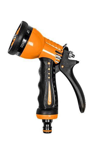 Пистолет для полива Bradas Zebra Twin Line ECO-7203T 8 режимов Black (29505)