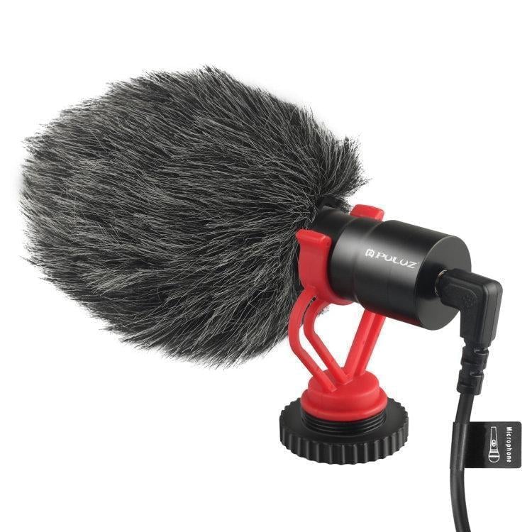 Микрофон петличный накамерный Puluz PU3044 AUX конденсаторный (34630348)