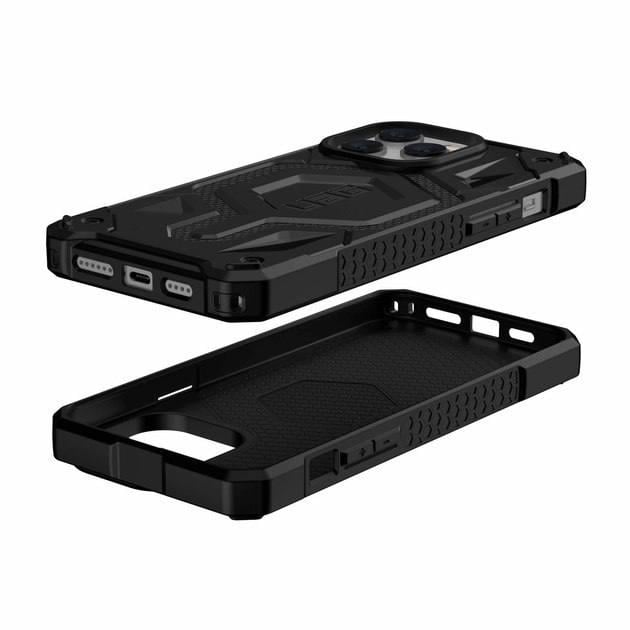 Чохол UAG для Apple iPhone 13 Pro Max Monarch Pro Magsafe, Kevlar Black - фото 4