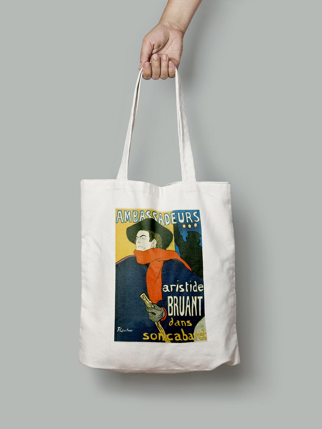 Эко-сумка Послы Аристид Брюант в его кабаре шопер (fa02045_Bag)