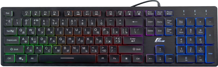 Клавиатура ведущая игровая Frime Moonfox Rainbow (2675269421)