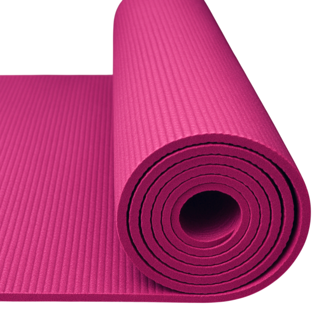 Коврик для йоги 6 мм Светло-розовый (9290143)