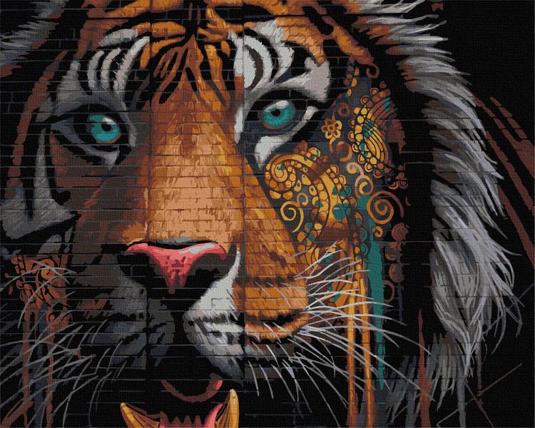 Картина по номерам ART CRAFT Взгляд тигра 40х50 см
