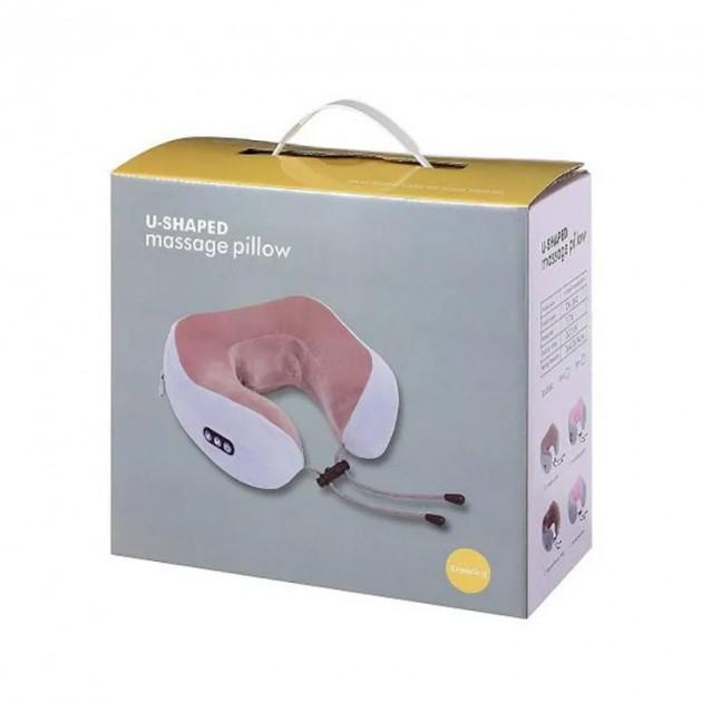 Массажер подушка U-Shaped Pillow SHAKE WM-003 для шеи и воротничковой зоны (2-6-14208) - фото 5