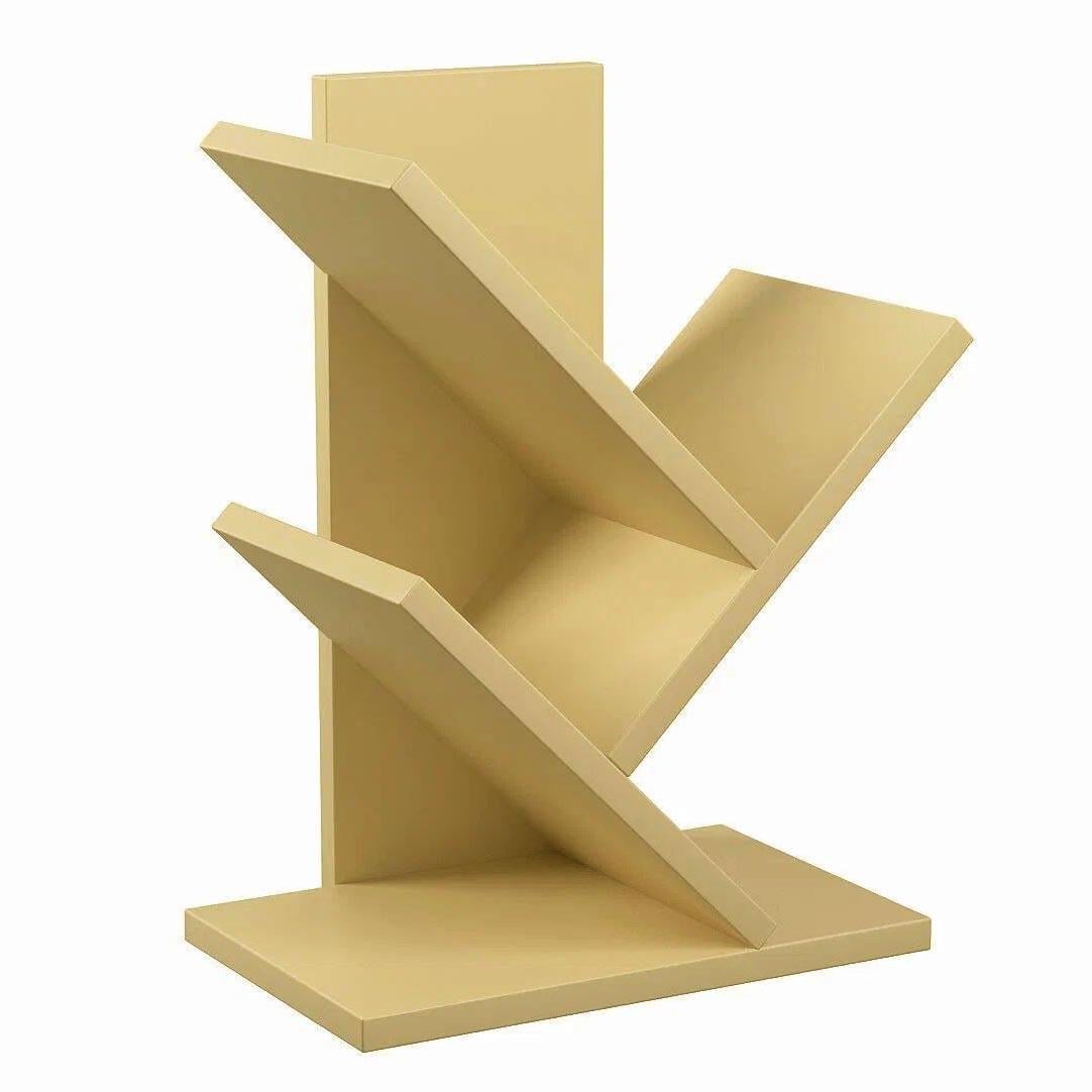 Полка книжная настольная из дерева Хаяна Лимонад (КПА-015051)