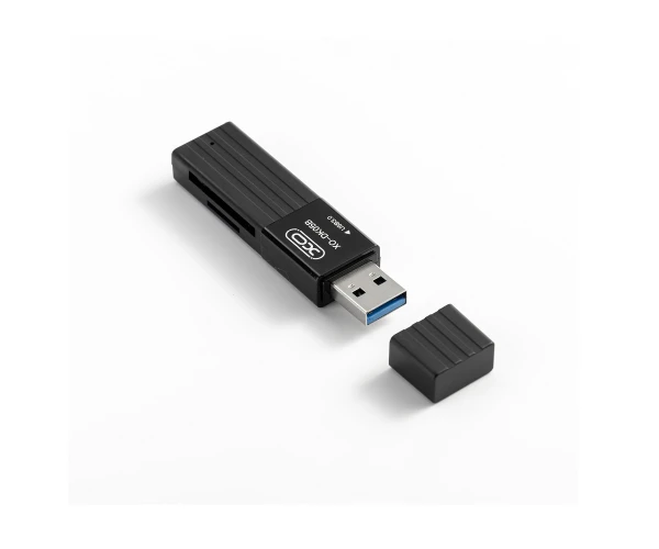Картридер USB Xo DK05B 2в1/USB 3,0 Black