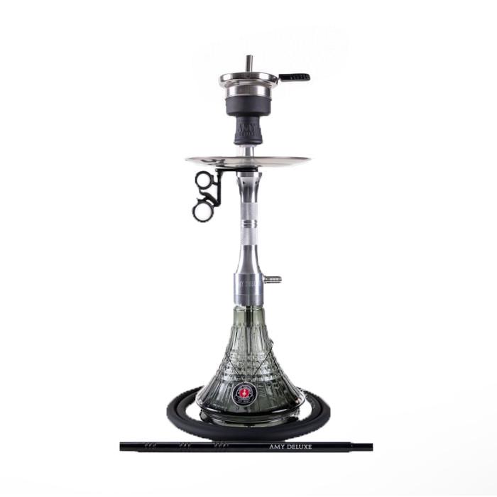 Кальян AMY Deluxe 126.02 Alu Cage S Серебристый/Черный (1566333598)