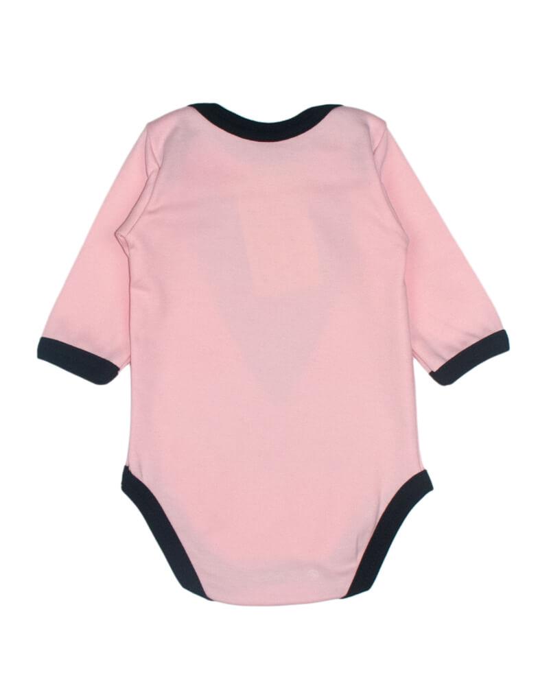 Боди детский Сердце 68 см Розовый (1424-68) - фото 2