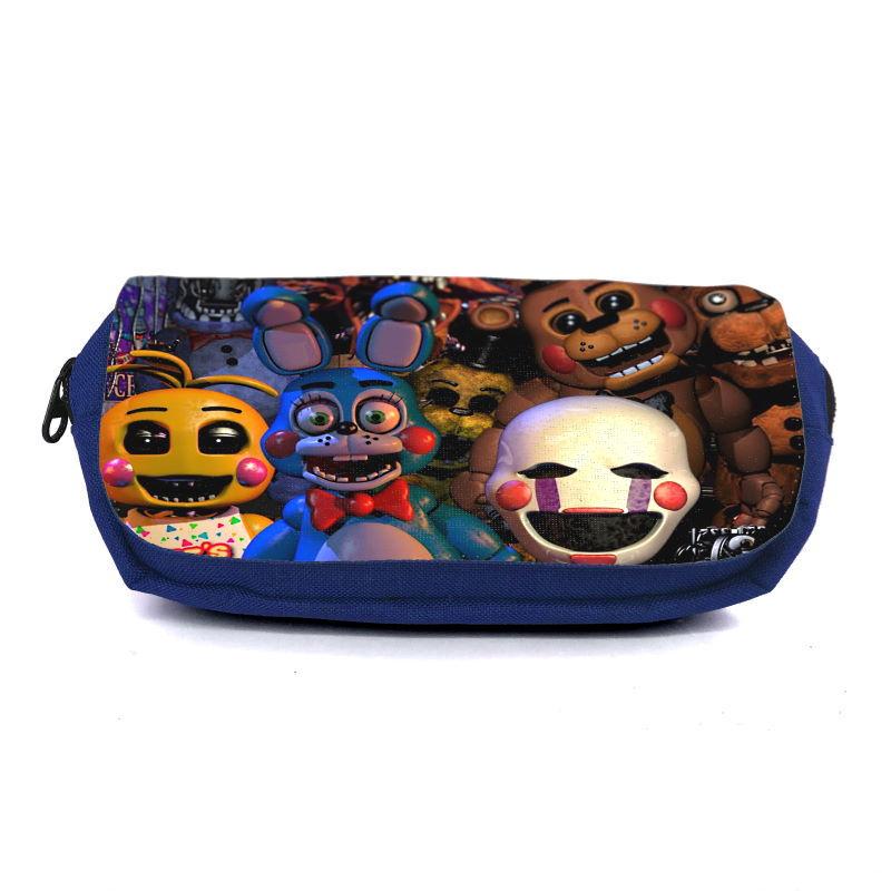 Пенал школьный Аниматроники Пять ночей Фредди FNAF-0004 Синий (1478385333)