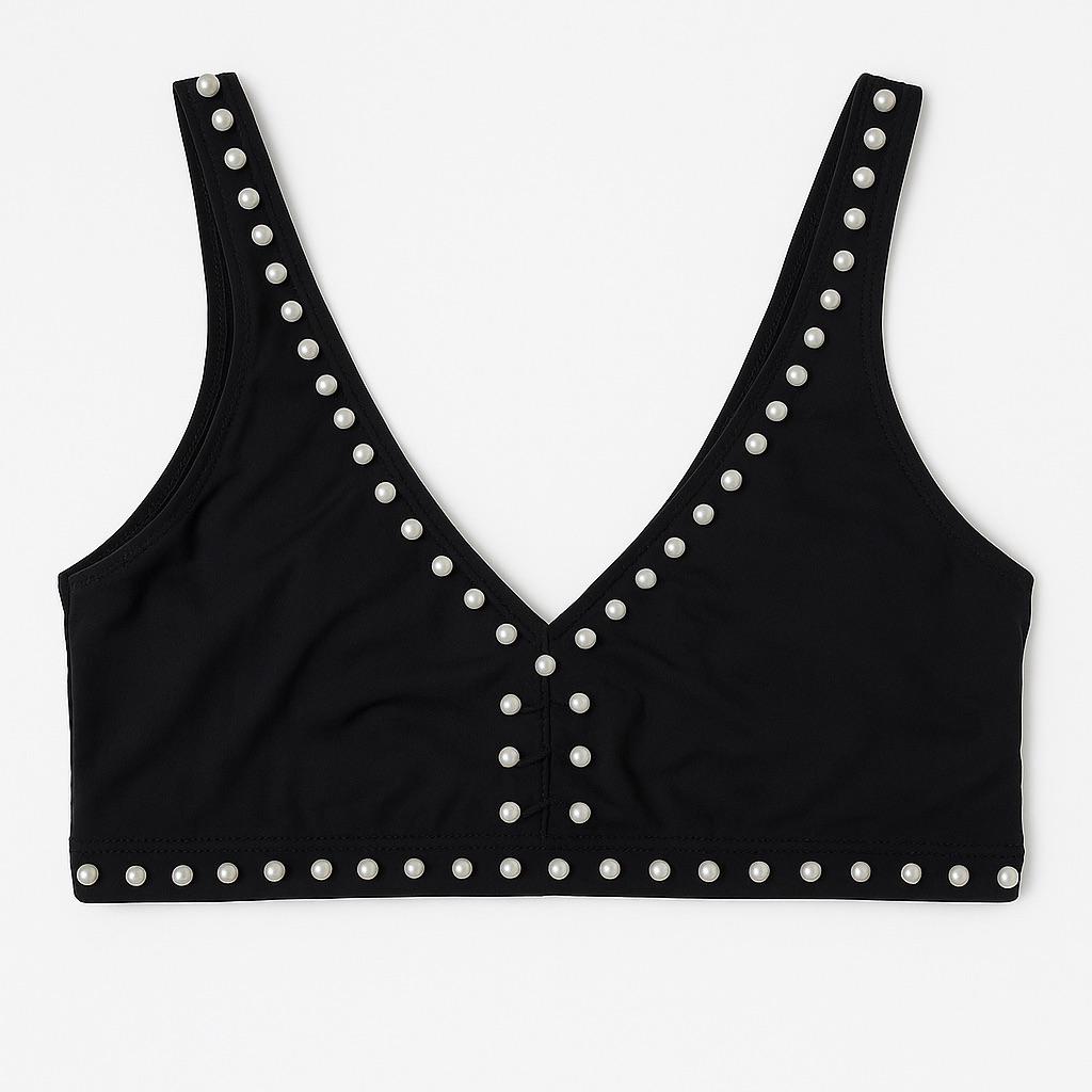 Купальный топ Missguided L4237215 р. 36 Черный