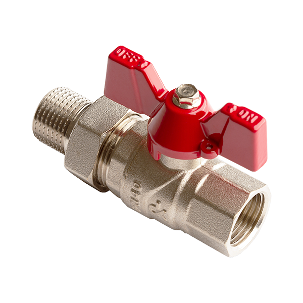 Кран с американкой DK Grand 1/2" ВЗ прямой латунь (DG.106.15)