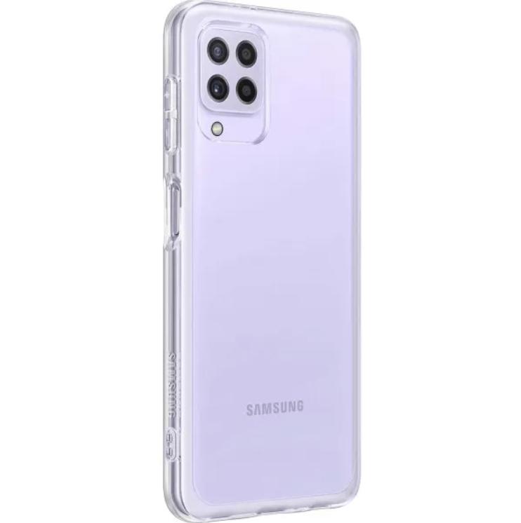 Чохол Silicone Case WS Samsung A22/M22/M32 (A225/M225/M325) Прозрачный