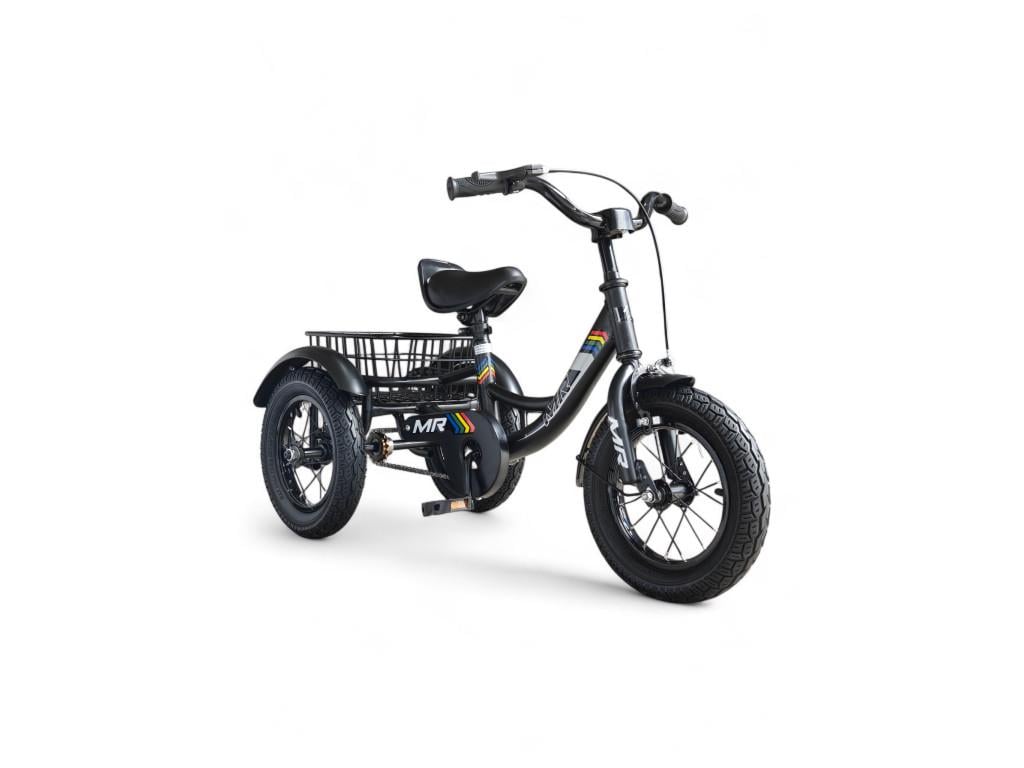 Велосипед детский трехколесный MR SS01-12 от 2 лет Черный (SS01-12r-s)