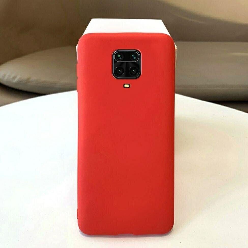 Чехол Candy Silicone для Xiaomi Redmi Note 9s / Note 9 Pro Красный (085308_5)