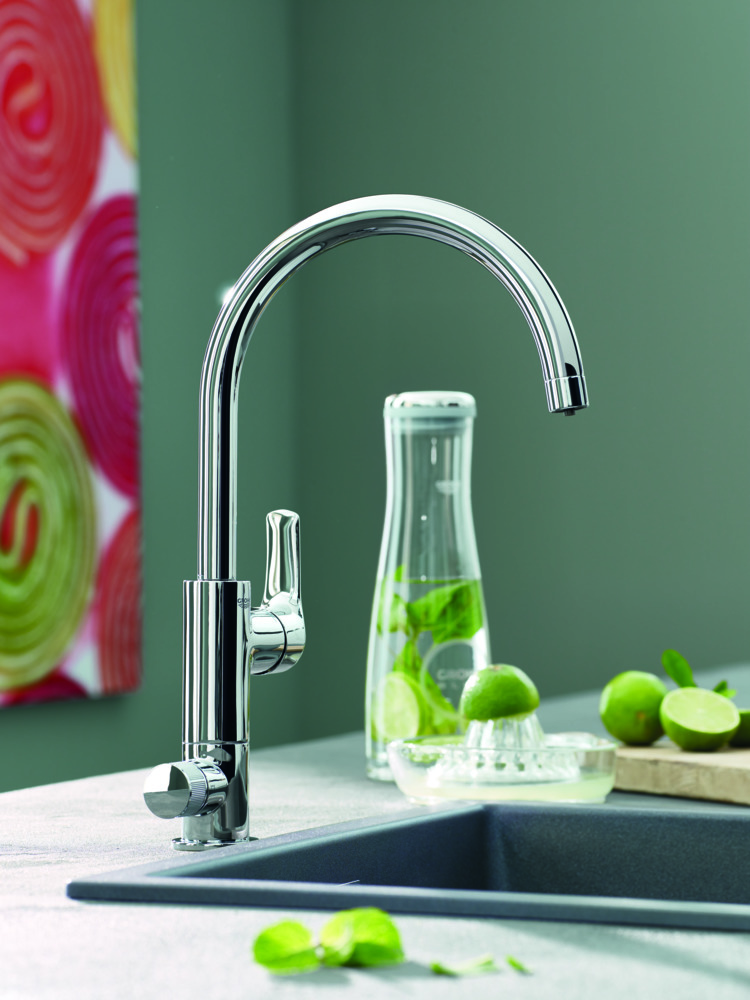 Смеситель для кухни с подключением к фильтру Grohe Blue Pure (31722000) - фото 4