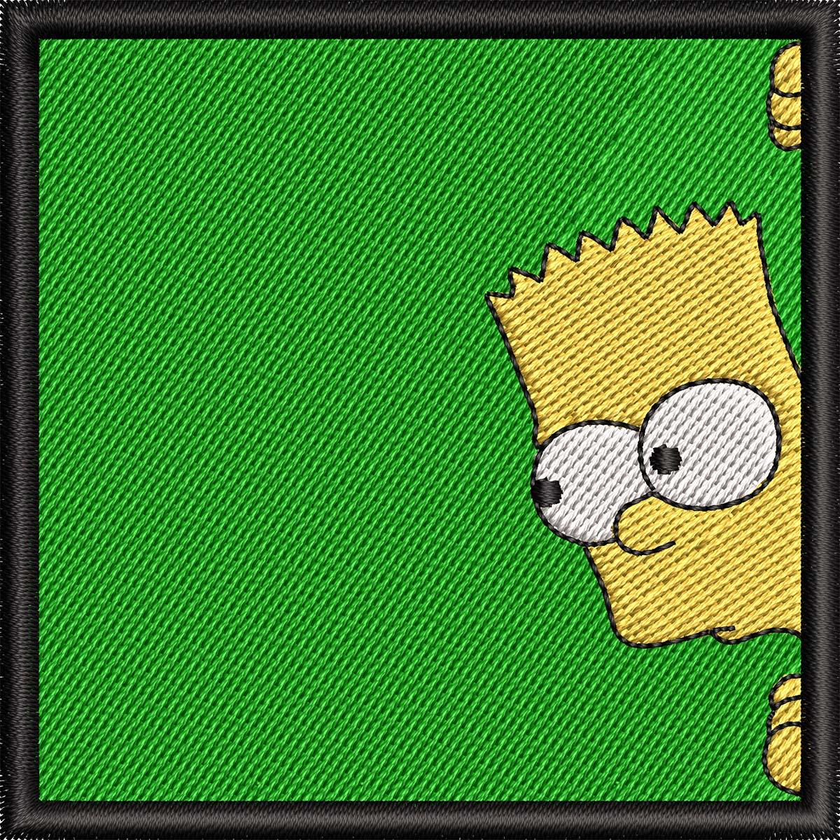 Нашивка патч Барт Симпсон 7,2x7,2 см (2080257) Нашивка патч Барт Симпсон 7,2x7,2 см (2080257)