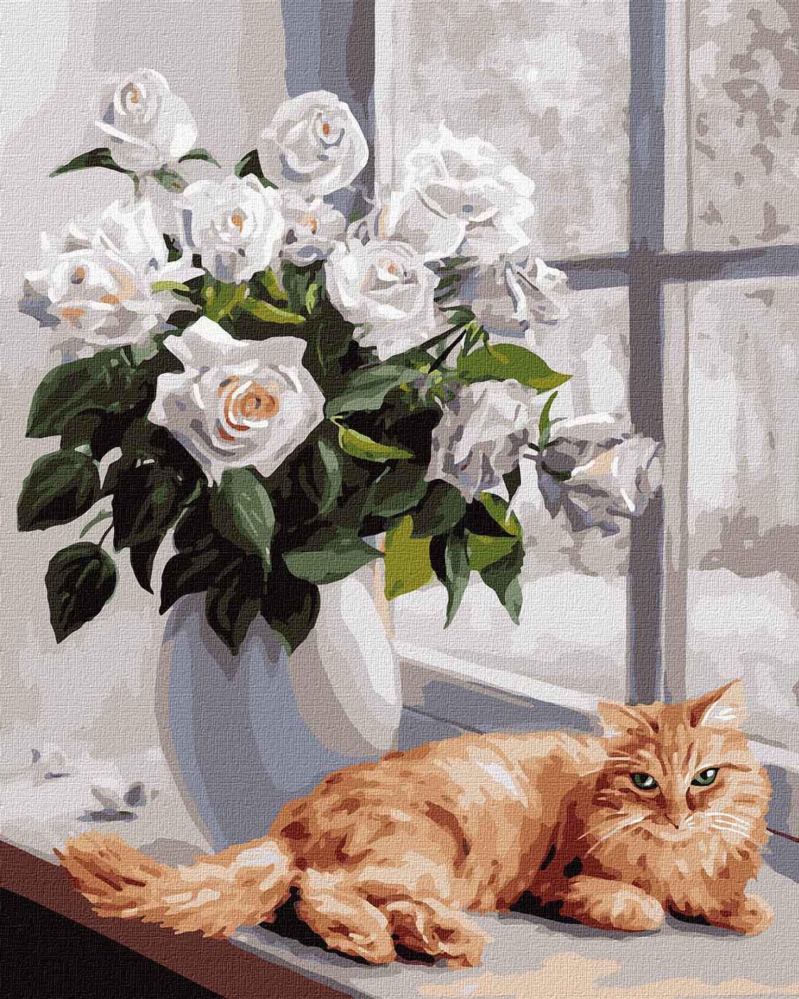 Картина по номерам Идейка Уют дома 40х50 см в термопакете (КНО4242-mt)