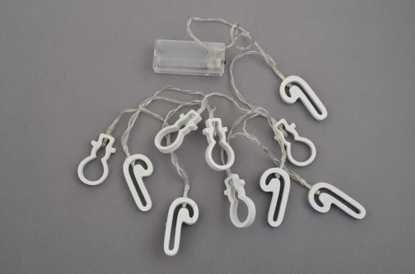 Гирлянда Yes! Fun деревянная Снеговик и лолипоп электрическая (973395)