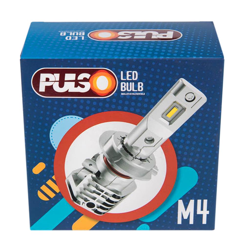 Лампи PULSO M4/H4-H/L/LED-chips CREE/9-32v/2x25 W/4500Lm/6000K - фото 3