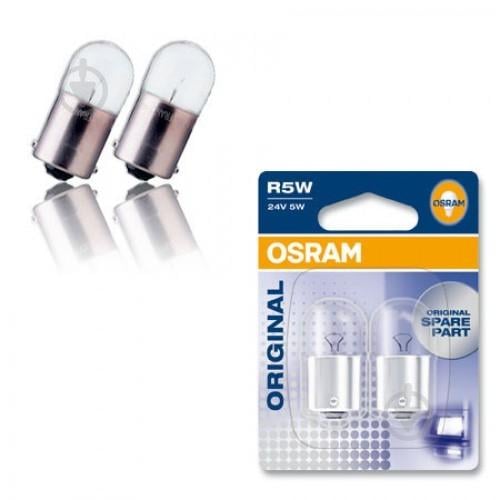 Автолампа ук. OSRAM 5007-02B R5W 12V BA15s 10X2 Blister