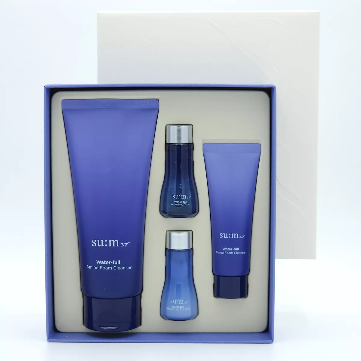 Набор пенки для умывания Su:m37 Water-full Amino Foam Cleanser Special Set (8801051259384) - фото 1