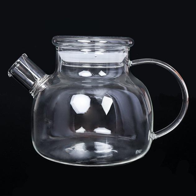 Заварник-графин Stenson R92989 с пружиной-ситом и крышкой 1,0 л (602808) - фото 3 Заварник-графин Stenson R92989 с пружиной-ситом и крышкой 1,0 л (602808) - фото 3