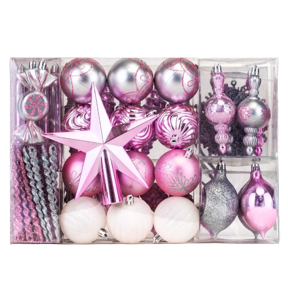 Набір ялинкових іграшок Північне Сяйво 88 шт. (9125-043) - фото 1 Набір ялинкових іграшок Північне Сяйво 88 шт. (9125-043) - фото 1