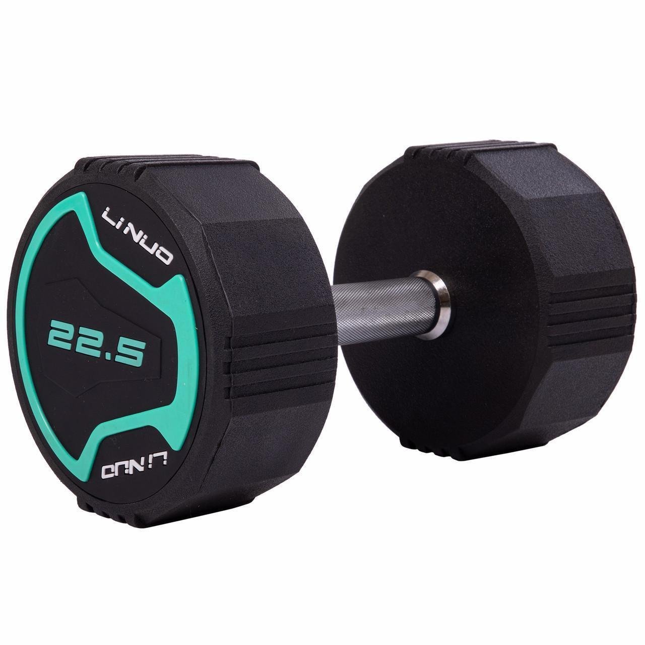 Гантель цельная LI NUO TA-3614-22_5 с полиуретановым покрытием 22,5 кг (2532854043) - фото 1 Гантель цельная LI NUO TA-3614-22_5 с полиуретановым покрытием 22,5 кг (2532854043) - фото 1