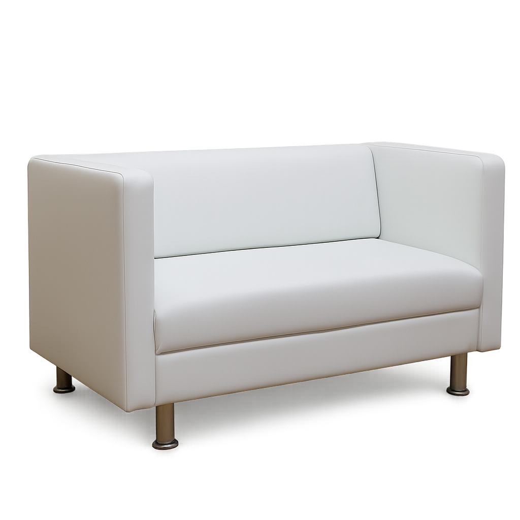 Диван BNB Бонго 130 см Снежно белый (2300)