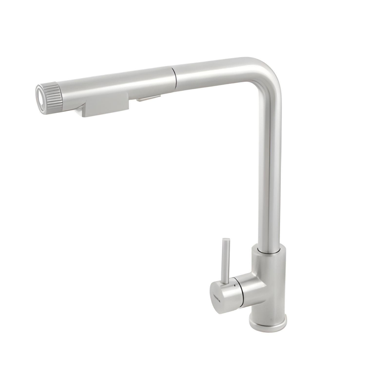 Змішувач для кухні Venta BK893FS з підключенням осмосу одноважільний Сатин (SW-92856)