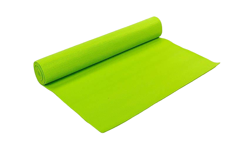 Килимок для фітнесу та йоги Yoga mat PVC FI-4986 4 мм Зелений