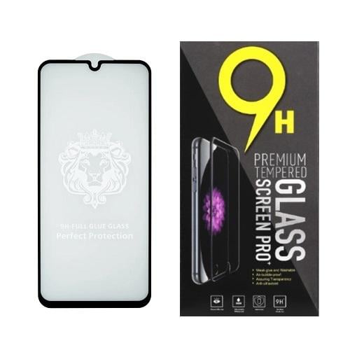 Защитное стекло для Tecno Spark 8, Spark 8C, Spark 8P, Spark 8T Full Glue с черной рамкой