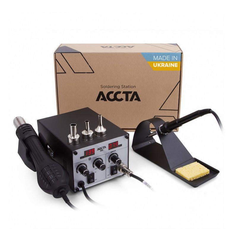 Паяльная станция термовоздушная Accta 301 (4060)