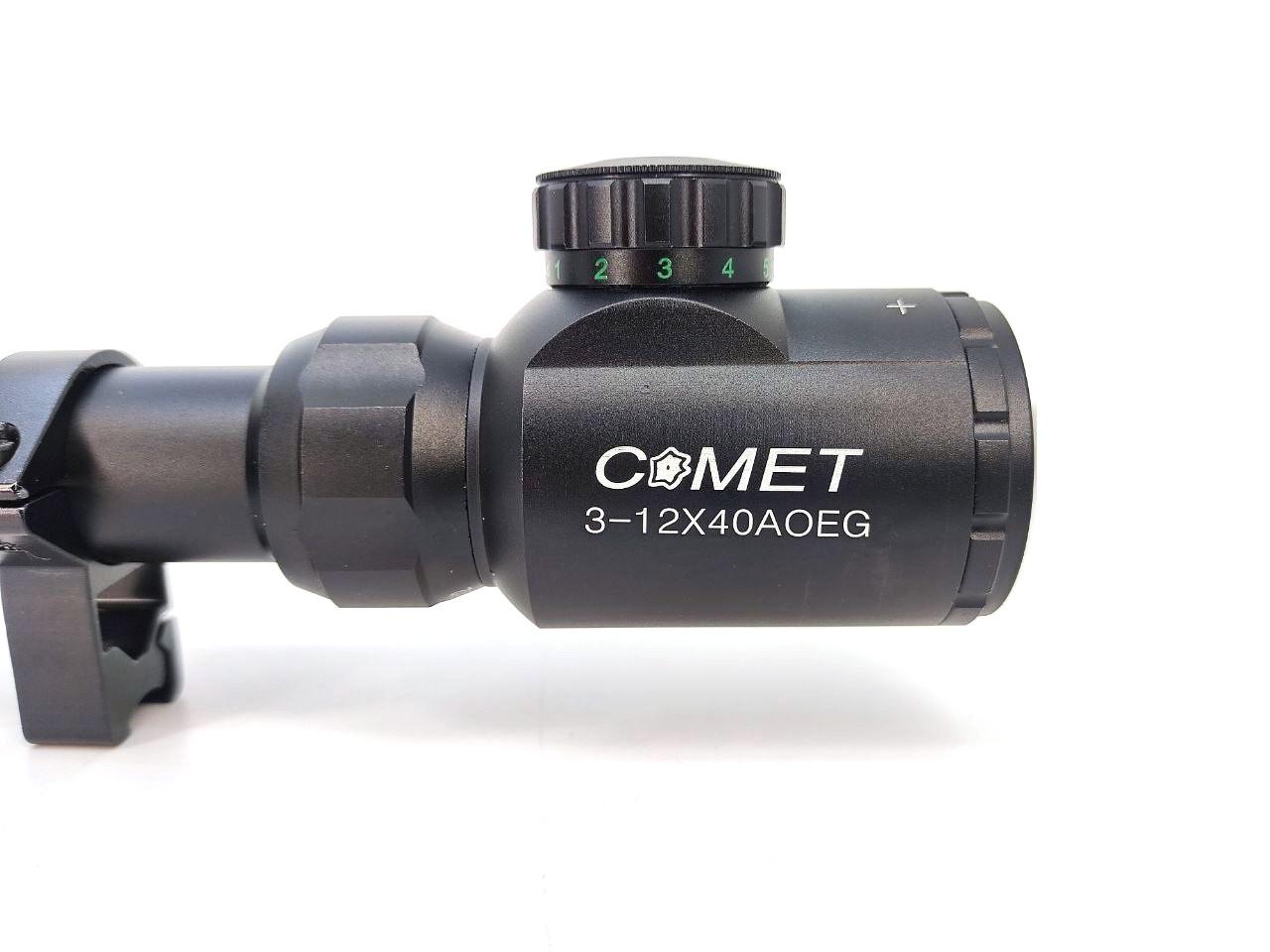 Оптичний приціл Comet AOEG Rangefinder 3-12x40 підсвічування/кріплення/паралакс/бленда (26867295) - фото 3 Оптичний приціл Comet AOEG Rangefinder 3-12x40 підсвічування/кріплення/паралакс/бленда (26867295) - фото 3