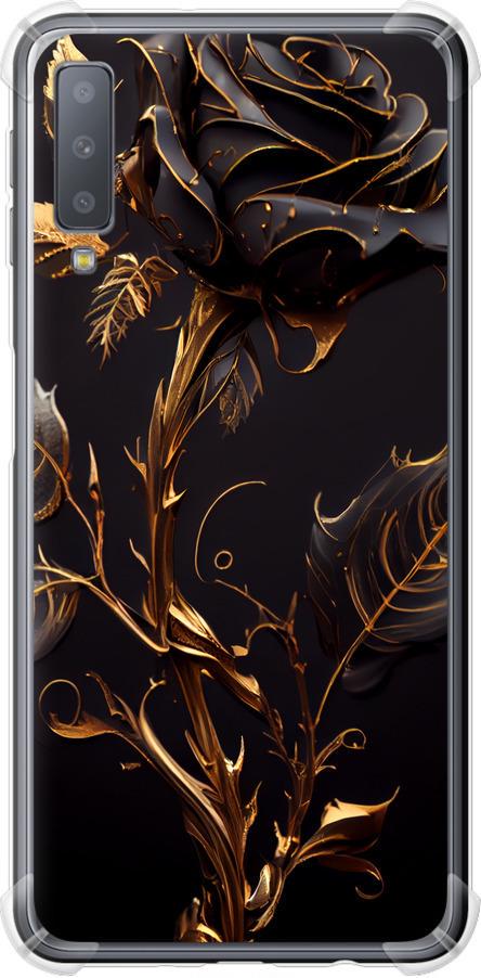 Чехол на Samsung Galaxy A7 (2018) A750F Роза 3 (5552sp-1582-42517)