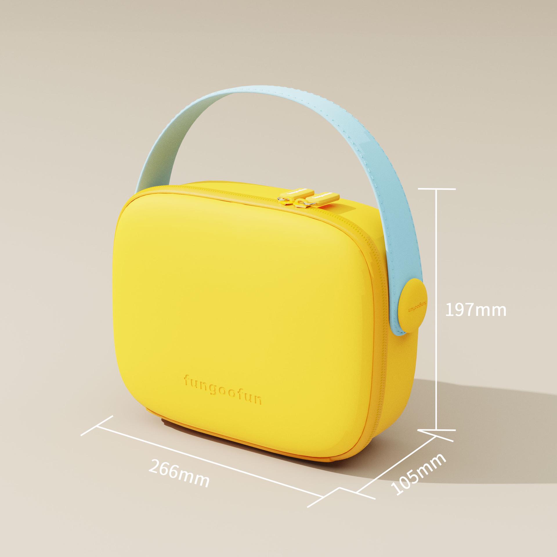 Косметичка Fungoofun EVA водонепроникна з відділеннями і вкладишем для пензликів Жовтий (906337) - фото 5 Косметичка Fungoofun EVA водонепроникна з відділеннями і вкладишем для пензликів Жовтий (906337) - фото 5