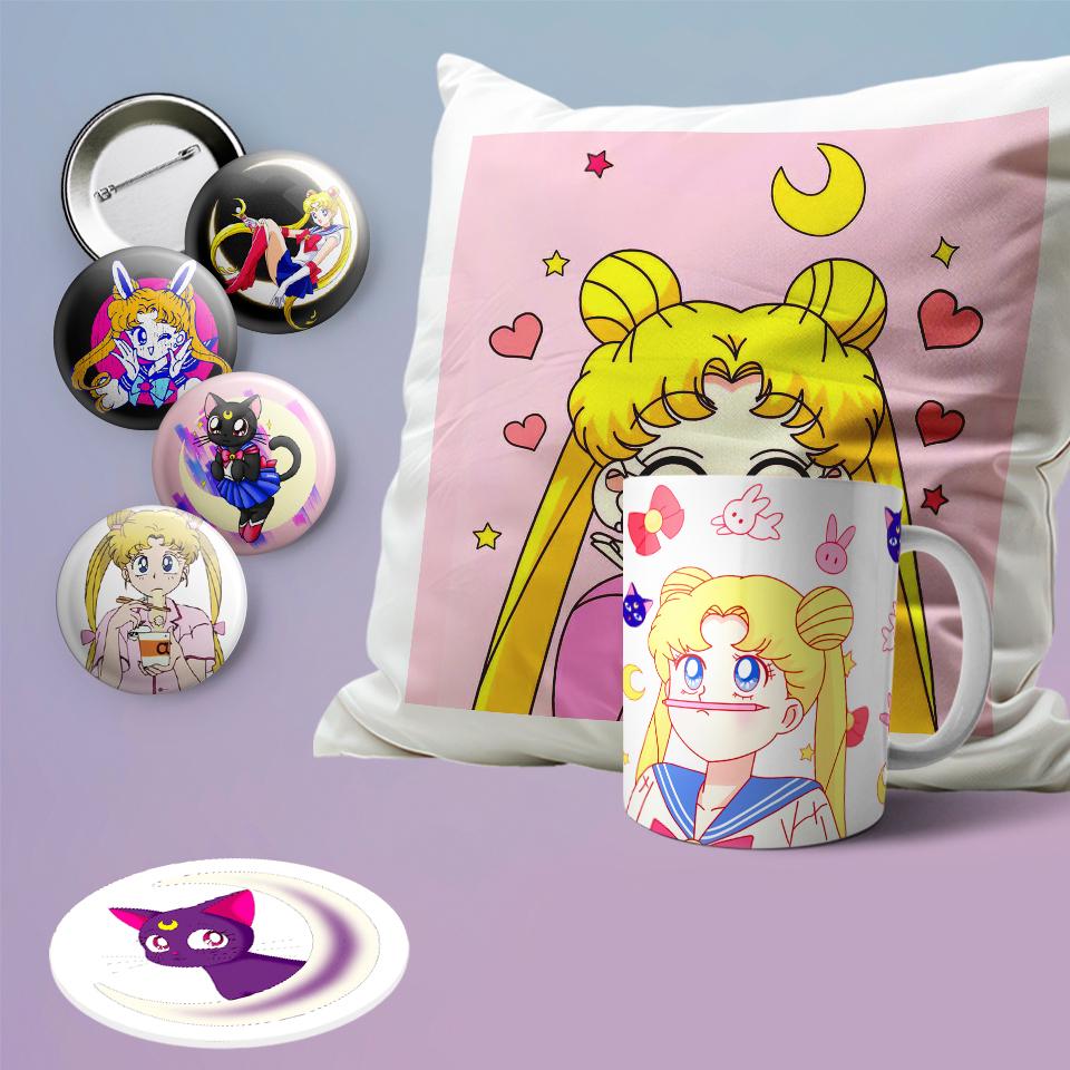 Подарочный набор Sailor Moon аниме бокс